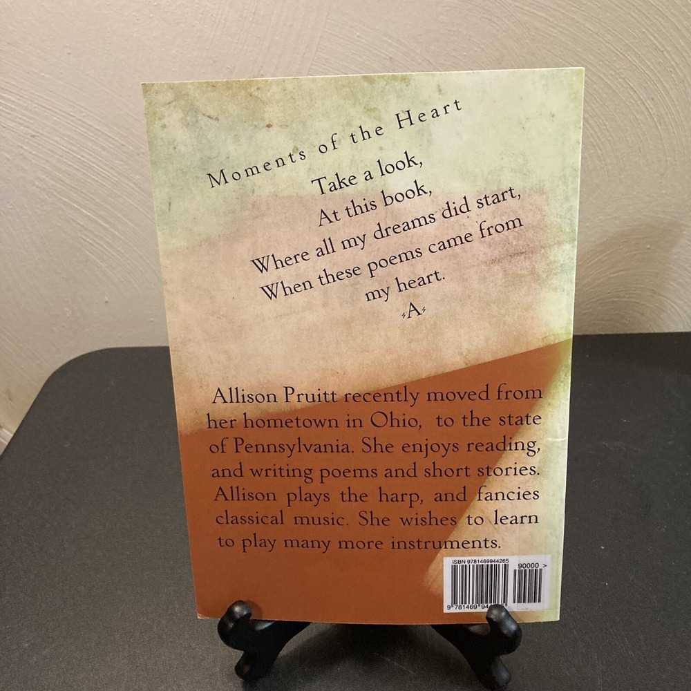 Allison Pruitt Strokes in Time Inspirational Poetry Collection Contemporary Poem - Picture 7 of 7